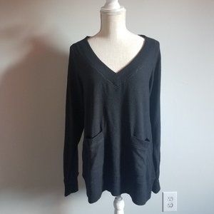 Free People Black Sweater
